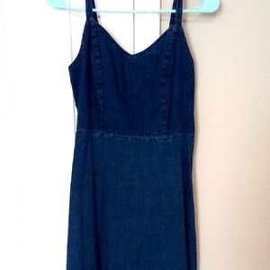 Old Navy Blue Denim Dress